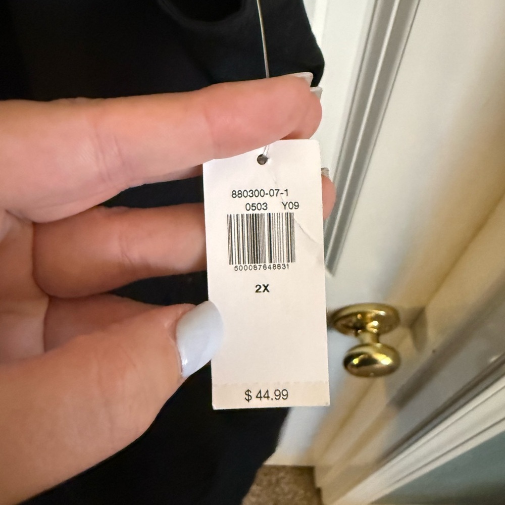 Old Navy Black Midi Dress - Picture 2 of 2